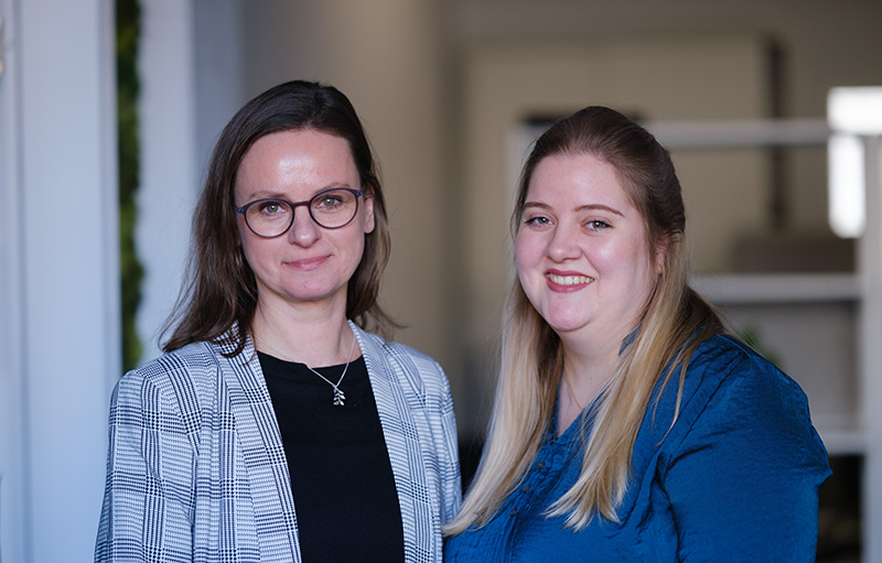 Vivien Noëll, Marina Mohrmann (from left to right)